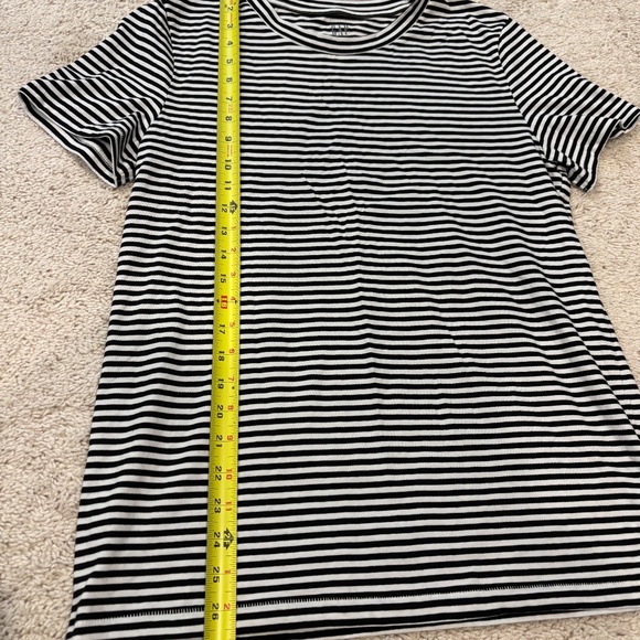 Set of 3 Women's Gap Black and White Striped Tops Size M Tall - Picture 11 of 16